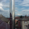 Svislý kouřovod pro krbová kamna  - Velký Týnec